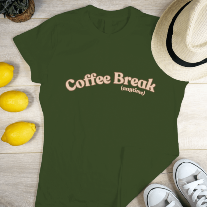 Coffee Break Anytime Classic T-Shirt