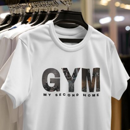 GYM My Second Home – Classic T Shirt